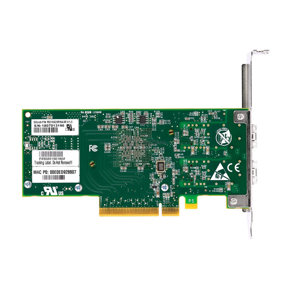 PE210G2SPI9A-XR SILICOM DUAL PORT 10GB SFP+ FC ETHERNET PCI-E ADAPTER
